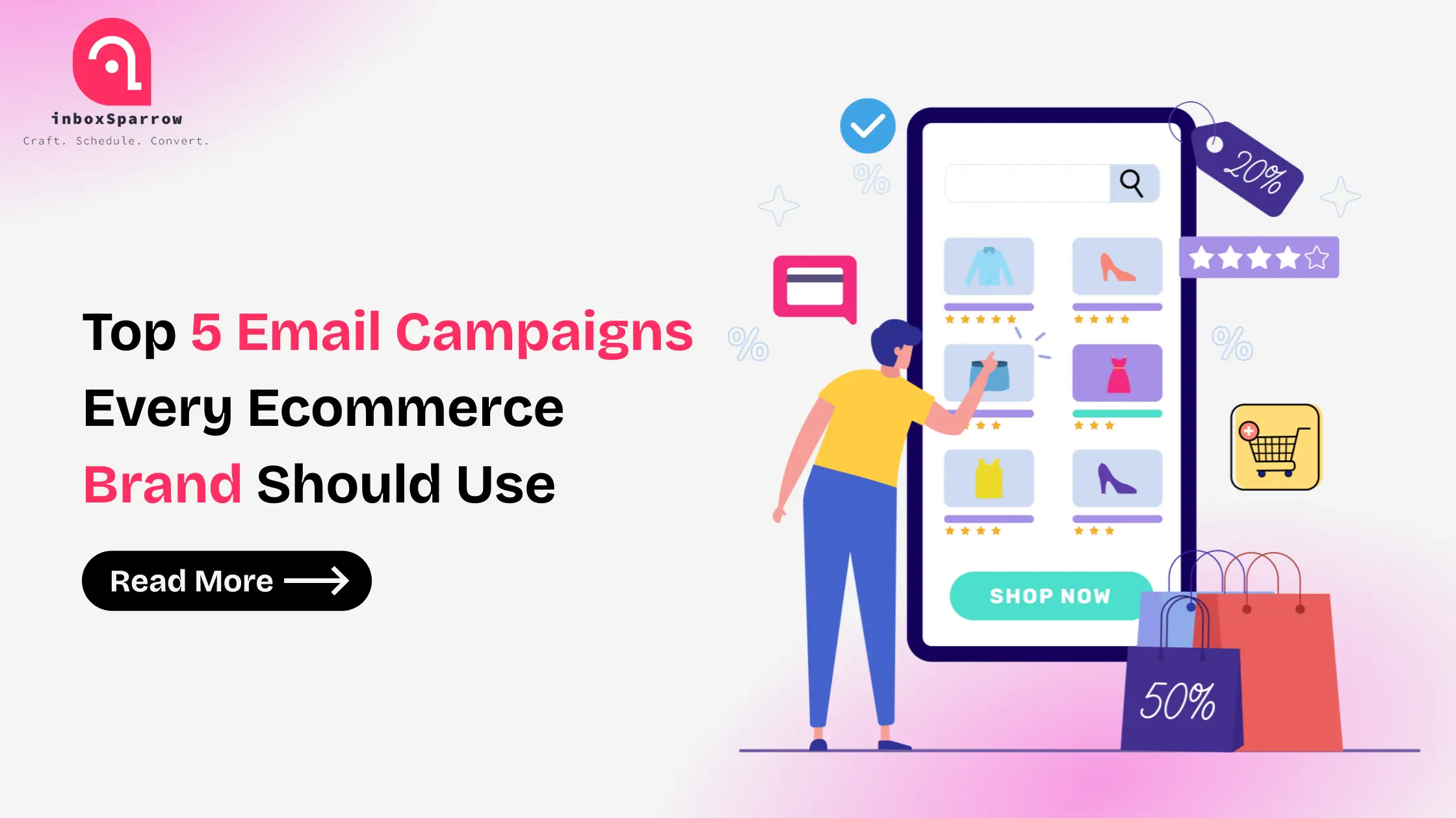 Top 5 Email Campaigns Every Ecommerce Brand Should Use