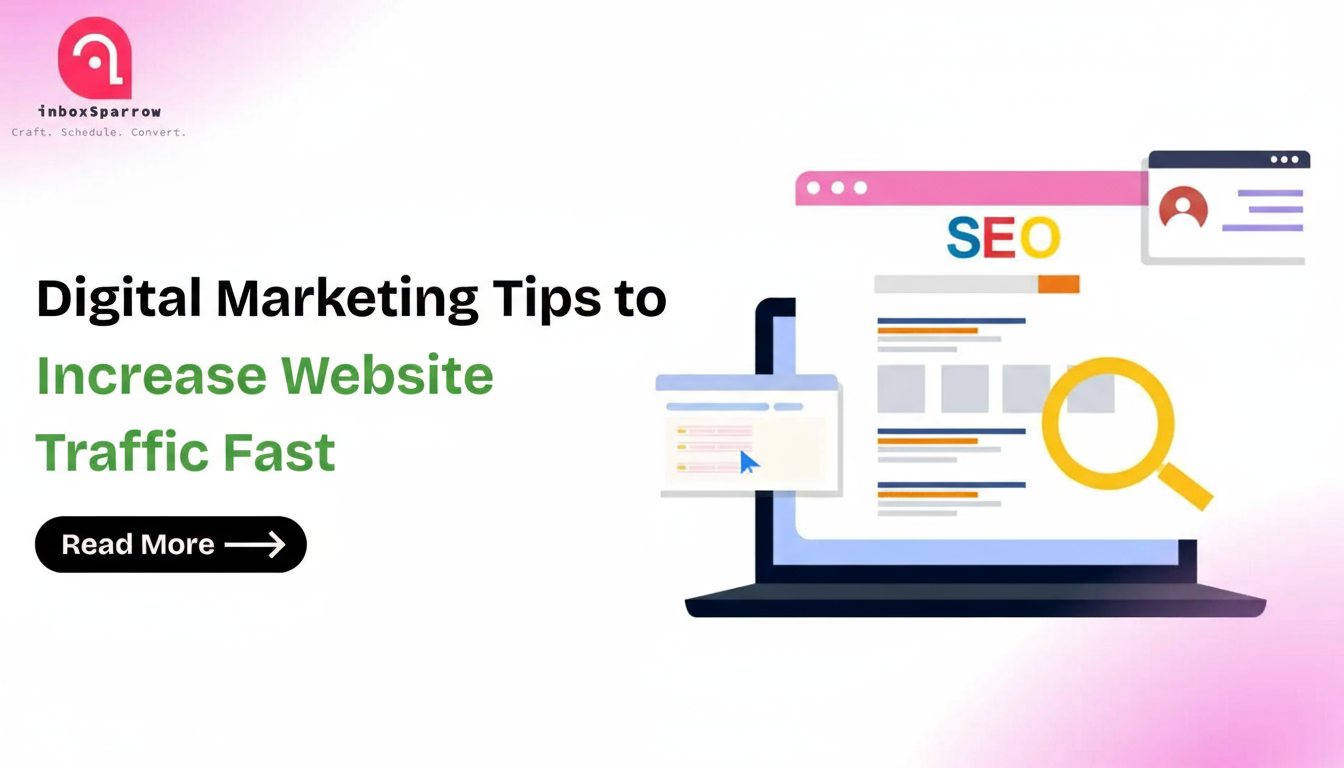 Digital Marketing Tips to Increase Website Traffic Fast