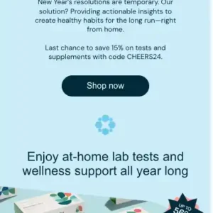 Healthcare & Wellness Promotion Email Template