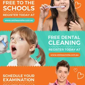Kids Dental Care Promotion Email Template